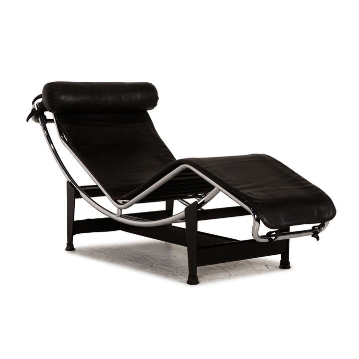 Cassina Le Corbusier LC4 Liege Leder Schwarz Bauhaus Nummer 7008