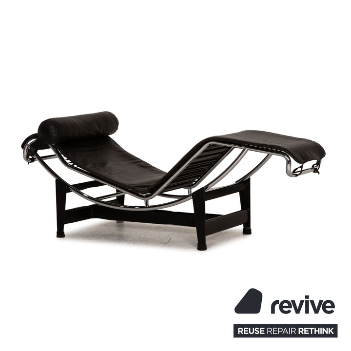 Cassina Le Corbusier LC4 Liege Leder Schwarz Bauhaus Nummer 7008