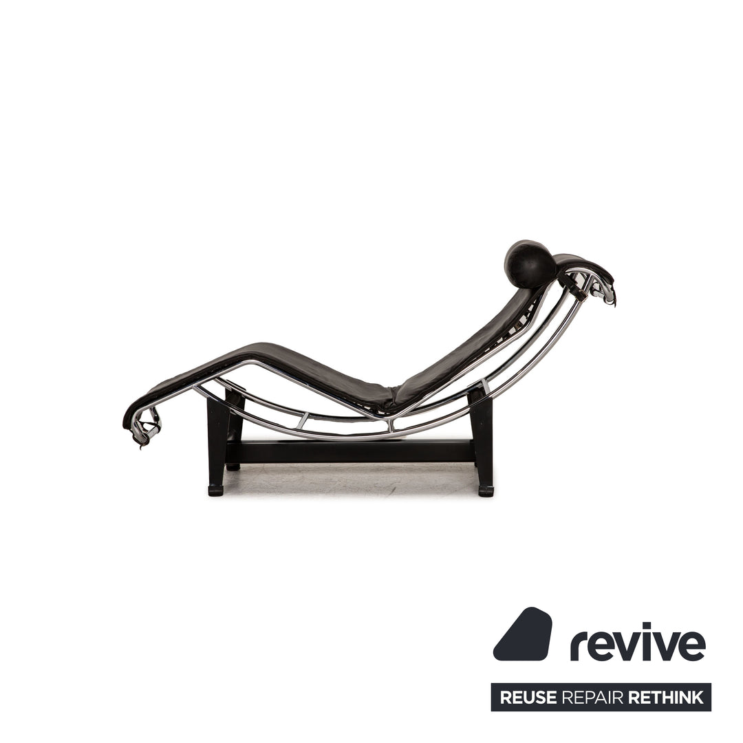 Cassina Le Corbusier LC4 Liege Leder Schwarz Bauhaus Nummer 7008