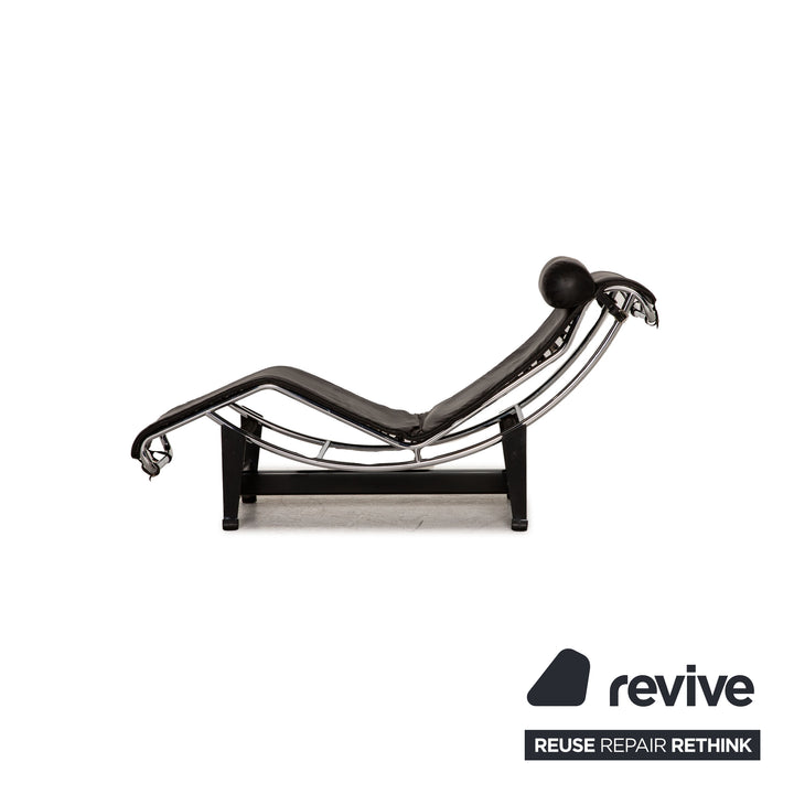 Cassina Le Corbusier LC4 Liege Leder Schwarz Bauhaus Nummer 7008