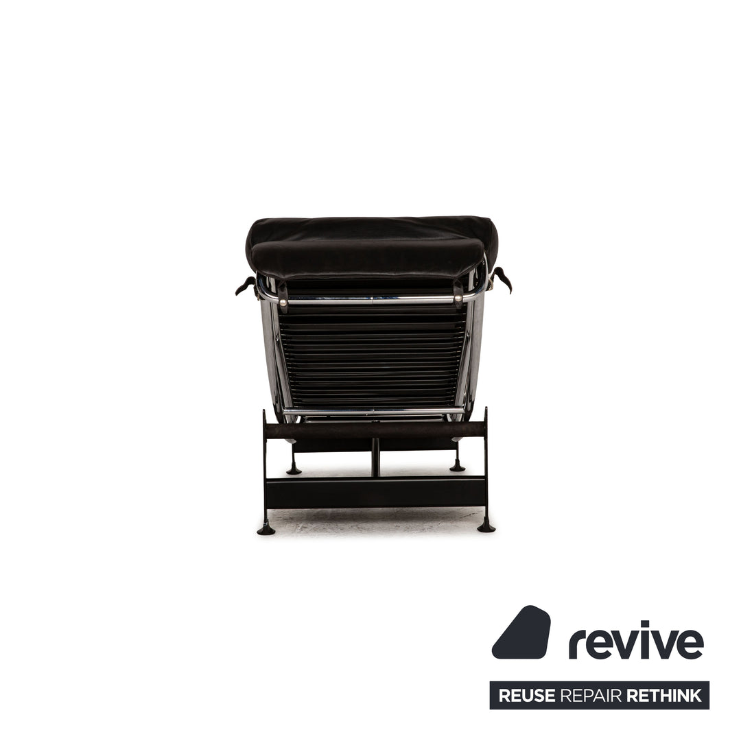 Cassina Le Corbusier LC4 Liege Leder Schwarz Bauhaus Nummer 7008