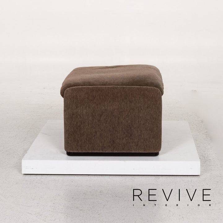 Cassina Maralunga Stoff Hocker Braun #13300