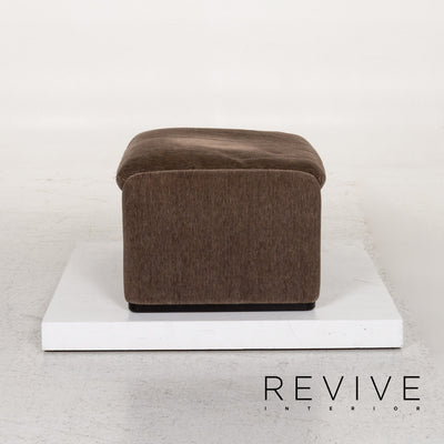 Cassina Maralunga Stoff Hocker Braun #13300