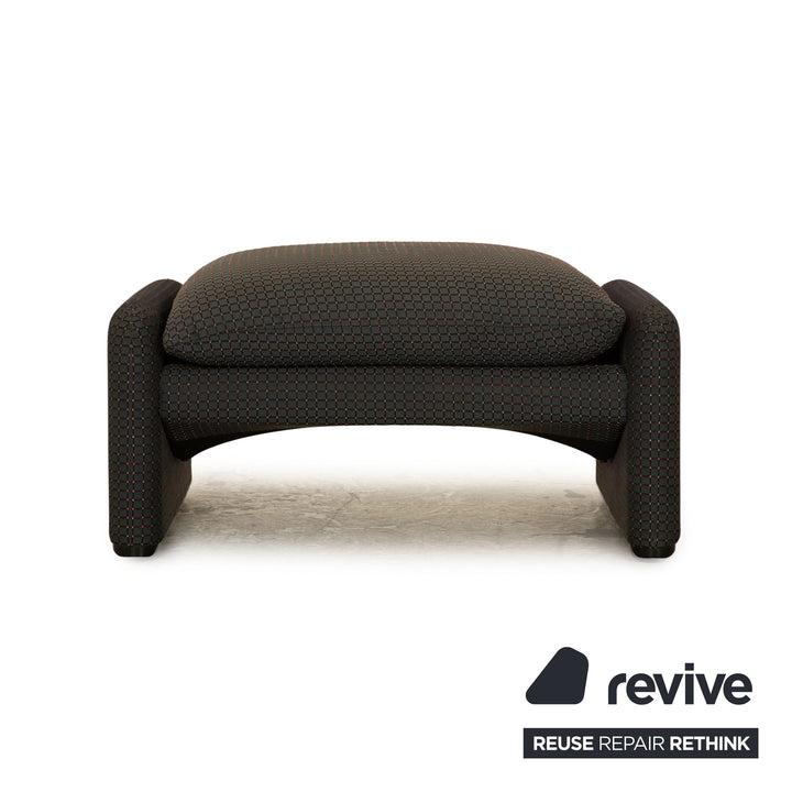 Cassina Maralunga Stoff Hocker Grau