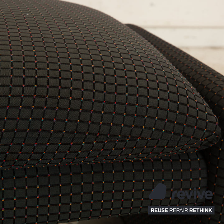 Cassina Maralunga Stoff Hocker Grau