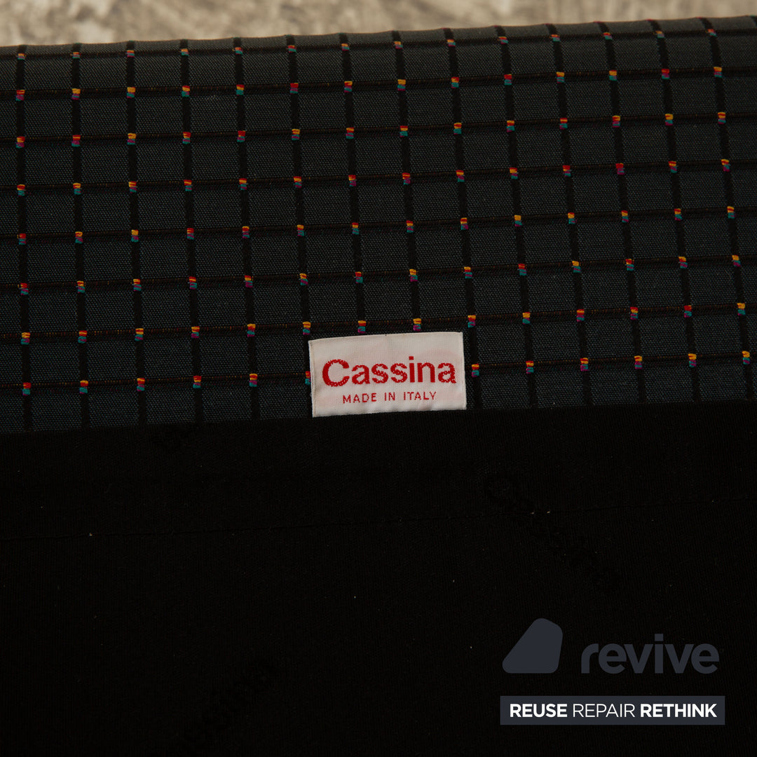 Cassina Maralunga Stoff Hocker Grau