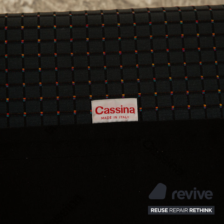 Cassina Maralunga Stoff Hocker Grau
