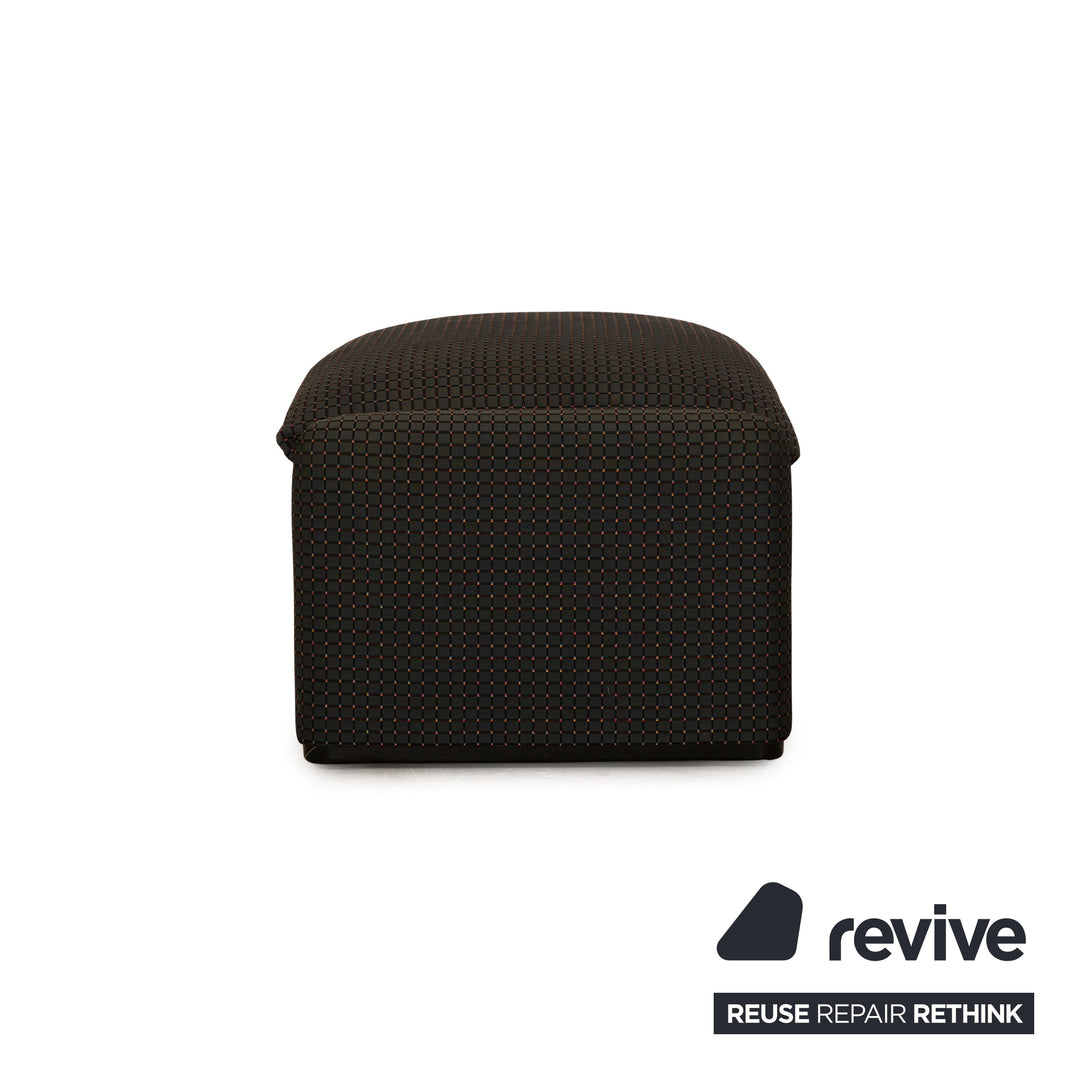 Cassina Maralunga Stoff Hocker Grau