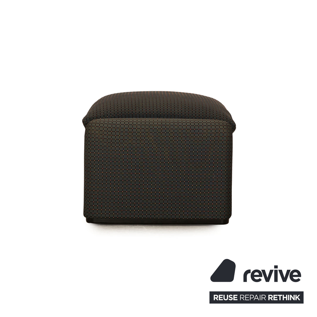 Cassina Maralunga Stoff Hocker Grau