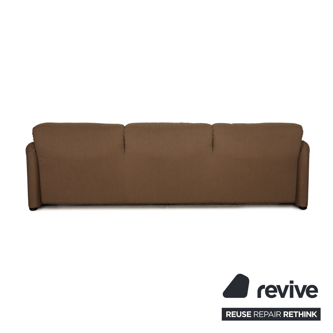Cassina Maralunga fabric sofa beige three seater couch function