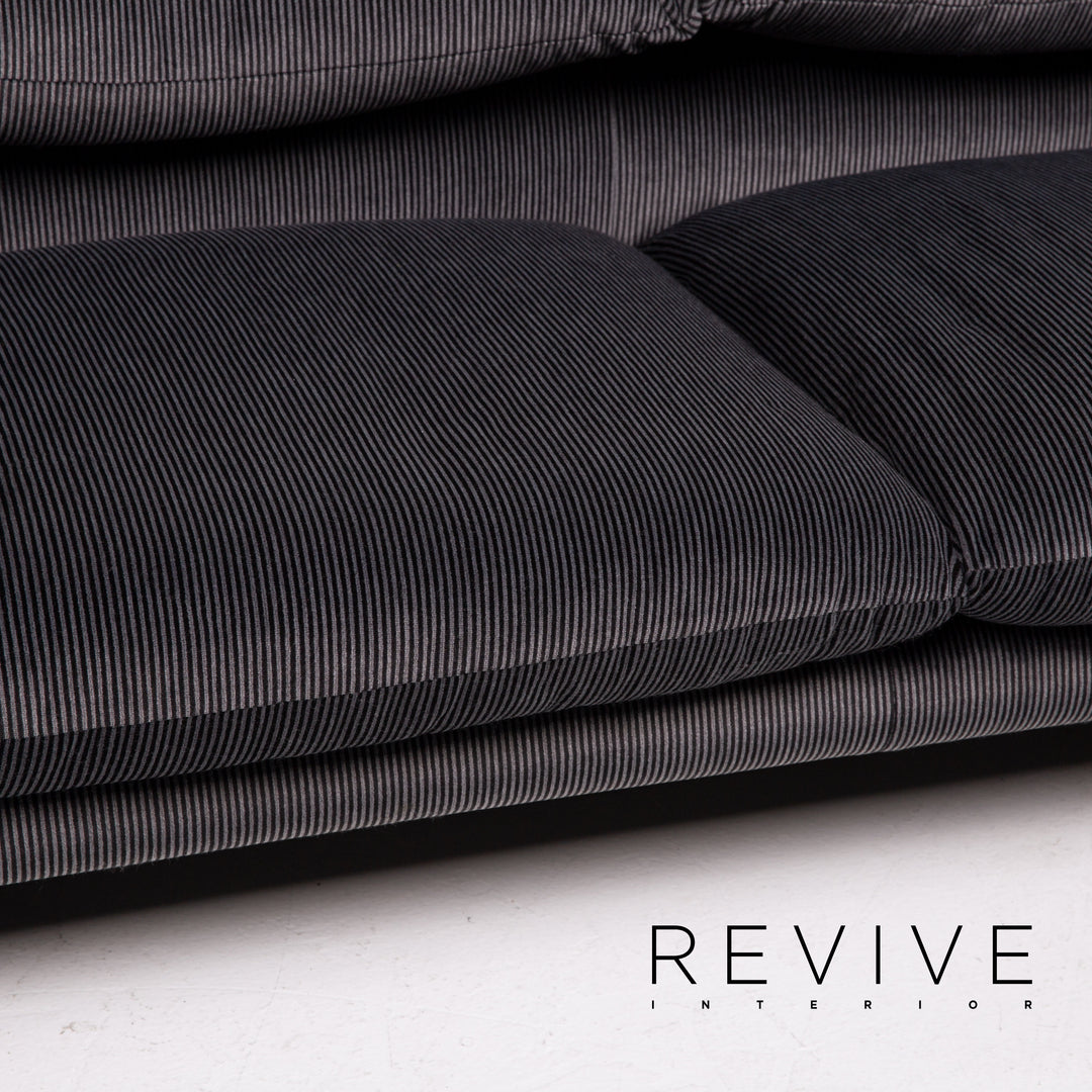 Cassina Maralunga ensemble de canapé en tissu gris deux places #14146