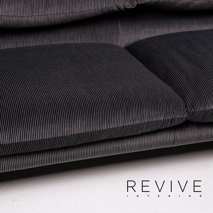 Cassina Maralunga ensemble de canapé en tissu gris deux places #14146