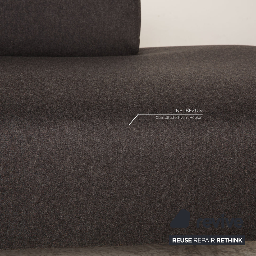 Cassina Met 250 Chaise Longue en Tissu Gris