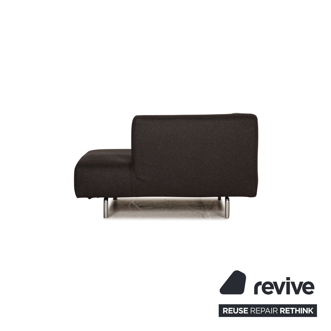 Cassina Met 250 Chaise Longue en Tissu Gris