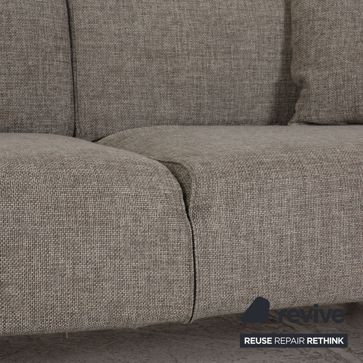 Canapé 3 places Cassina Met 250 en tissu gris