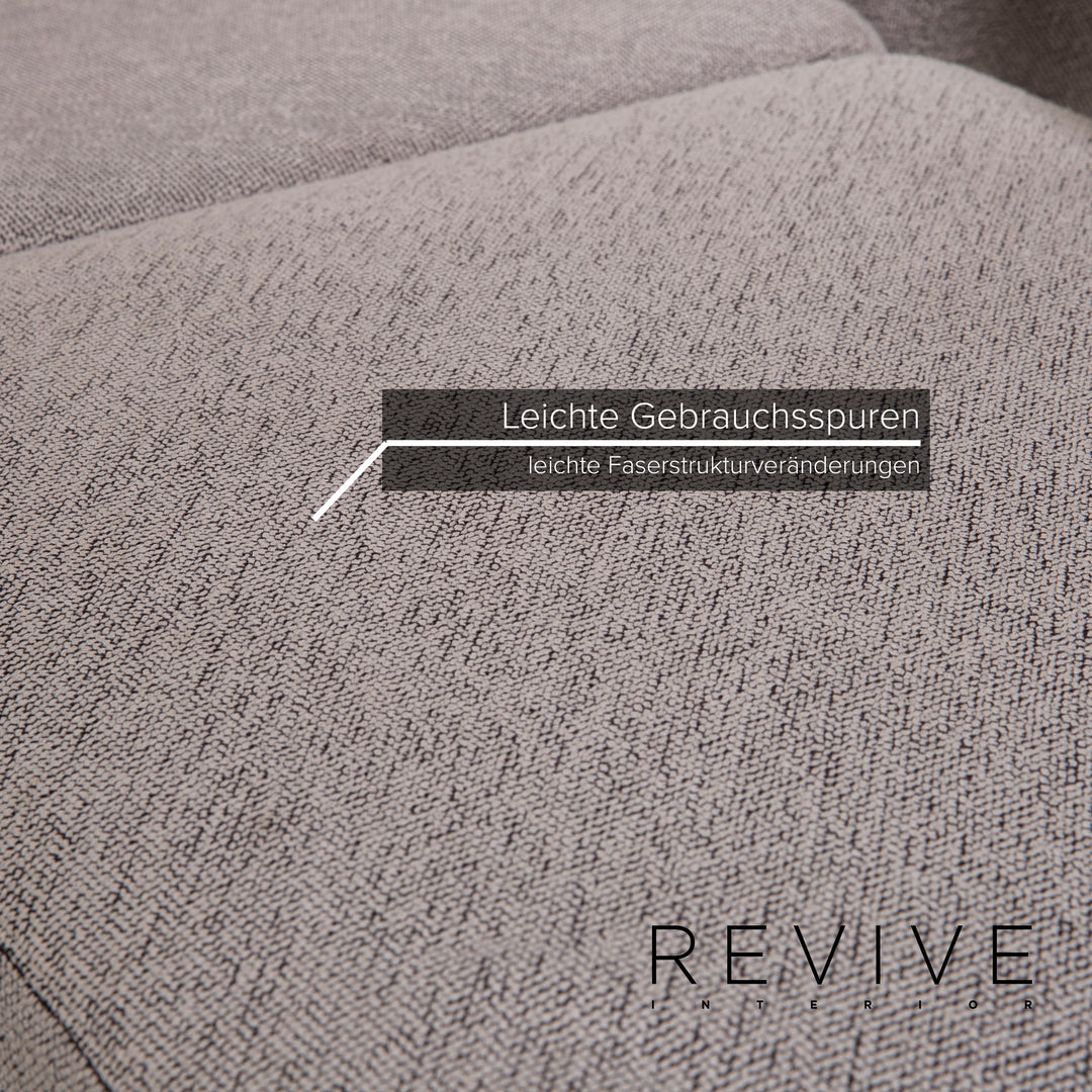 Cassina Topkapi canapé en tissu gris fonction deux places chaise longue de relaxation #15417