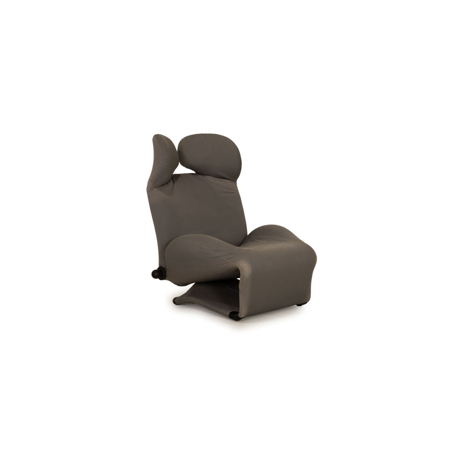 Cassina Wink Fabric Armchair Gray Function