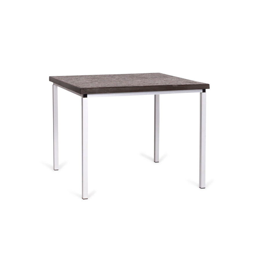 Draenert oil slate slab table anthracite coffee table #9414