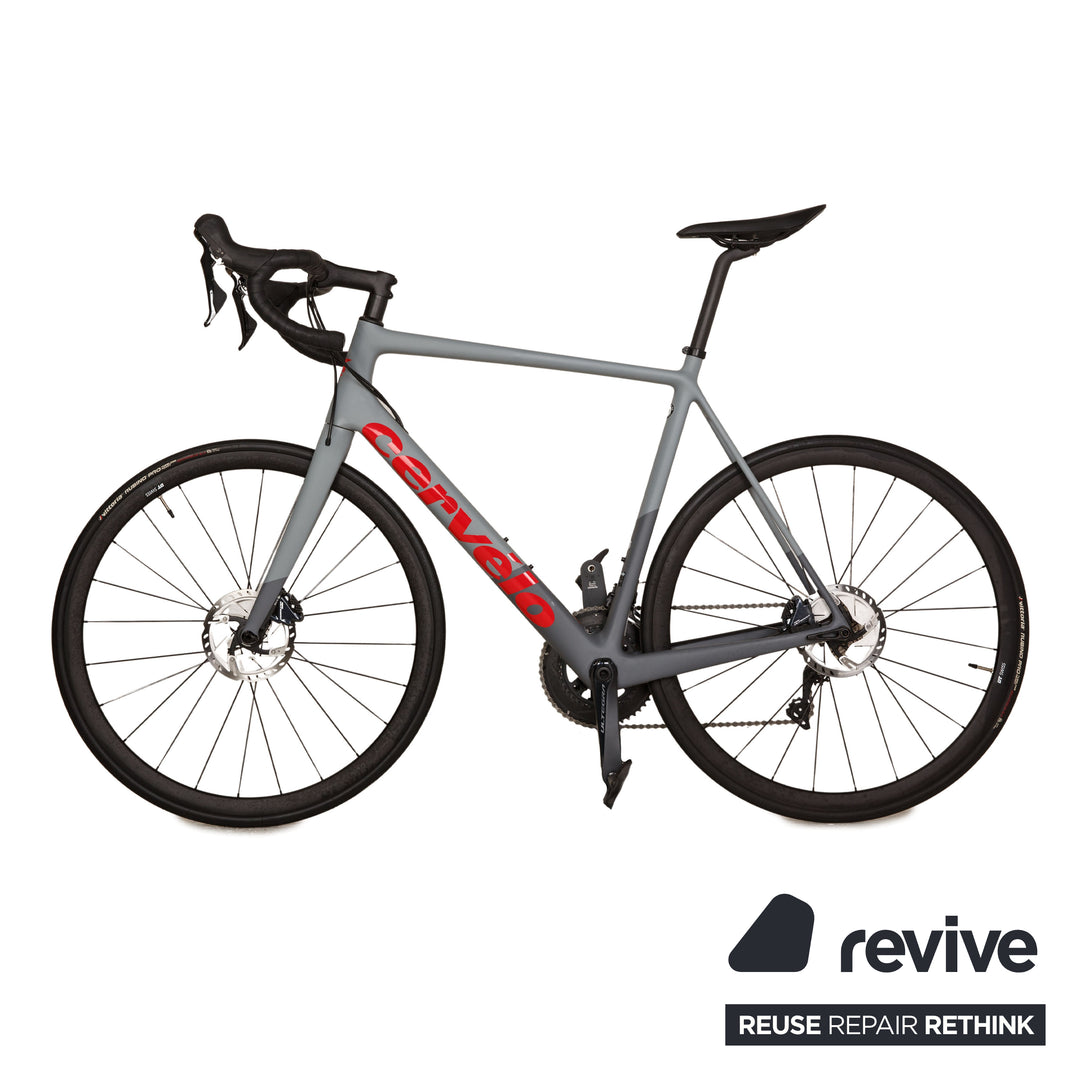 rennrad laufräder 26 zoll Cervelo Rennrad R-Series Ultegra Disc 2021 Grau Carbon - 2. Hand