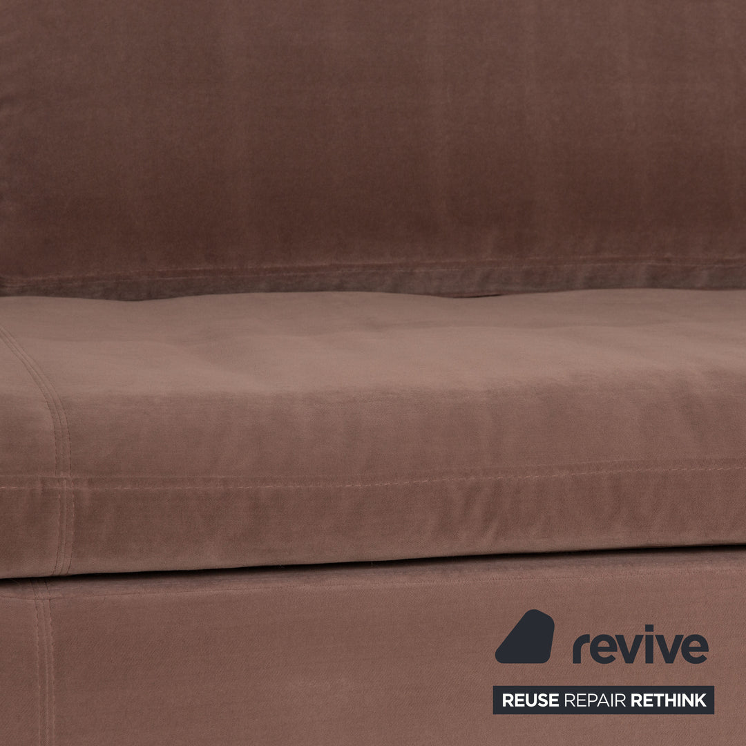 Christine Kröncke Byron Stoff Sofa Beige Dreisitzer Couch