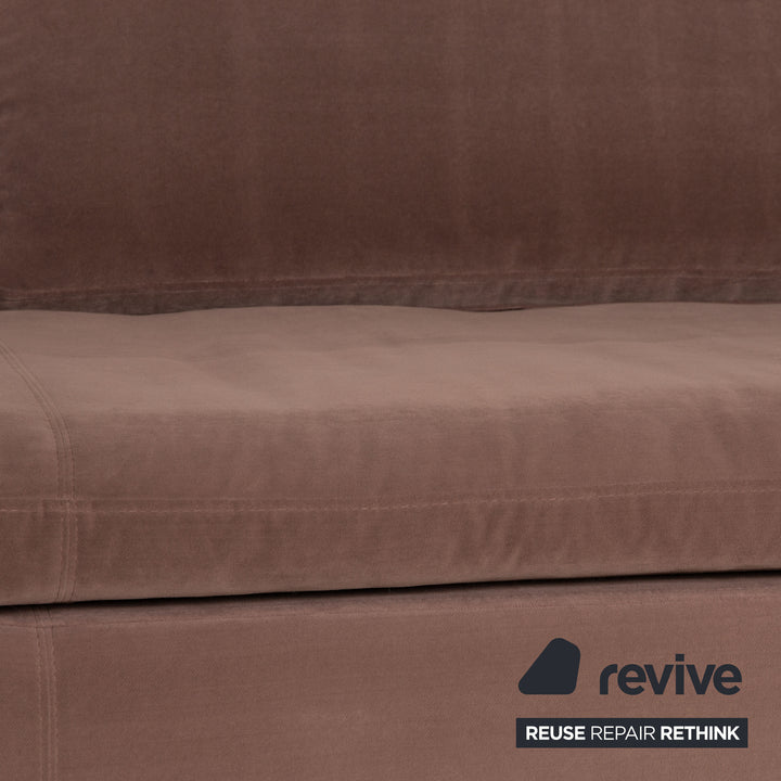 Christine Kröncke Byron Stoff Sofa Beige Dreisitzer Couch