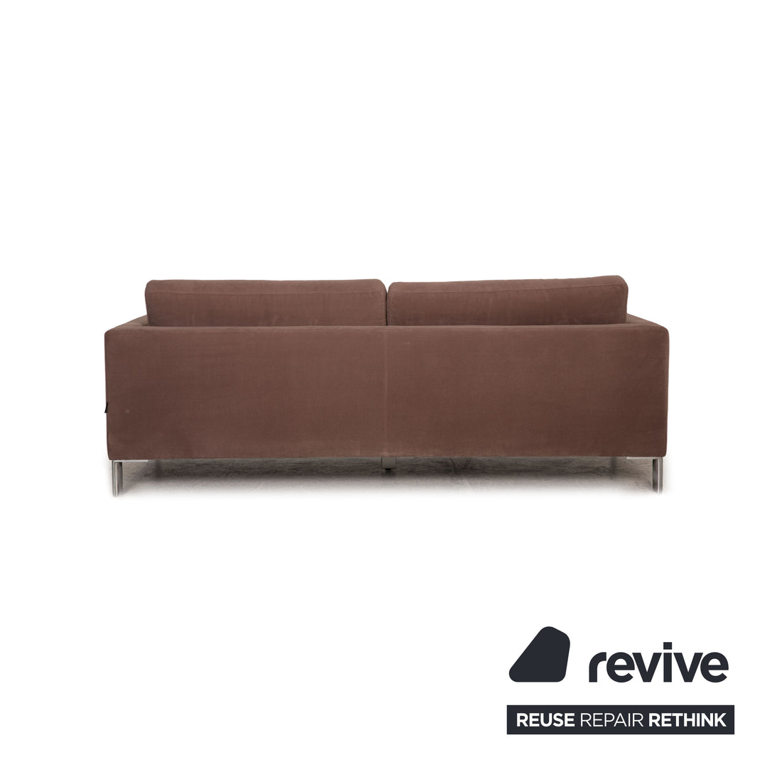 Christine Kröncke Byron Stoff Sofa Beige Dreisitzer Couch