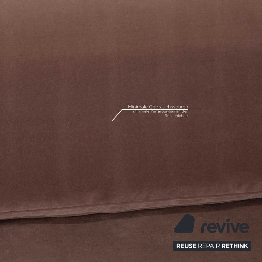 Christine Kröncke Byron Stoff Sofa Beige Dreisitzer Couch