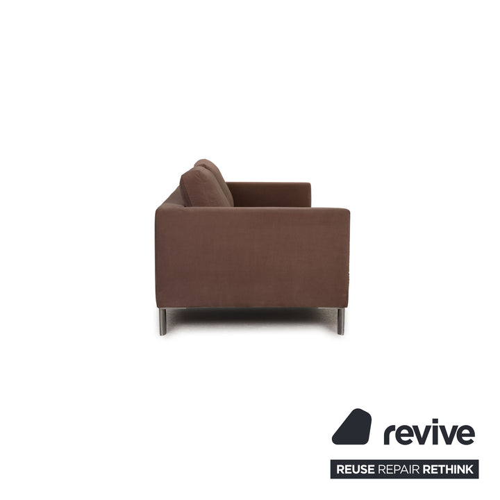 Christine Kröncke Byron Stoff Sofa Beige Dreisitzer Couch
