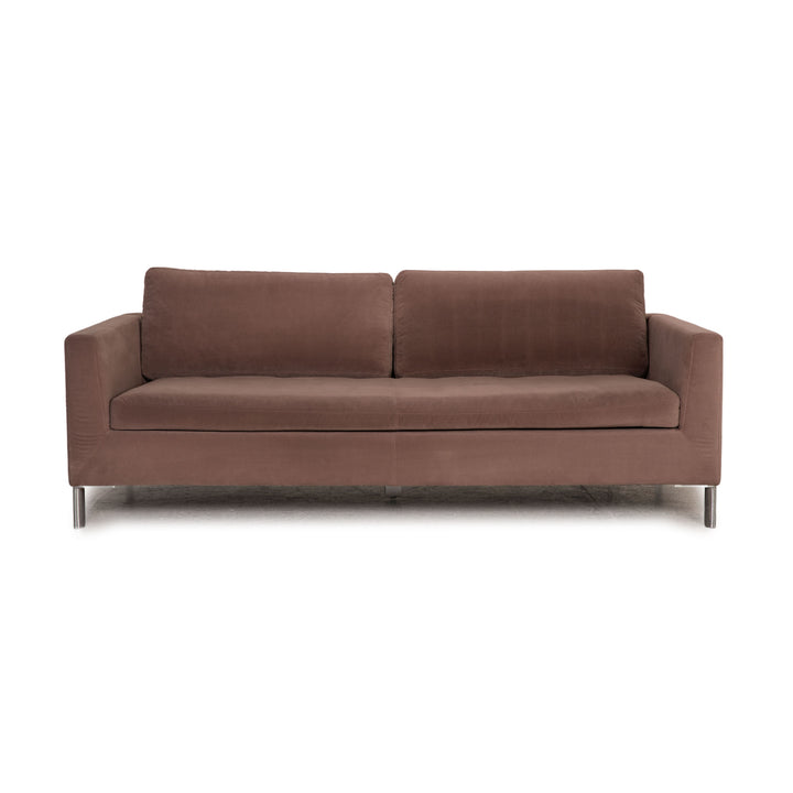 Christine Kröncke Byron Stoff Sofa Beige Dreisitzer Couch