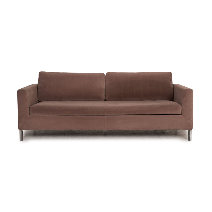 Christine Kröncke Byron Stoff Sofa Beige Dreisitzer Couch
