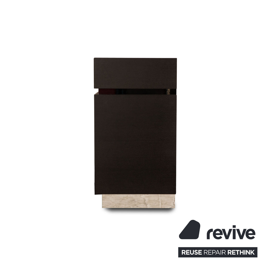 Christine Kröncke Holz Sideboard Schwarz