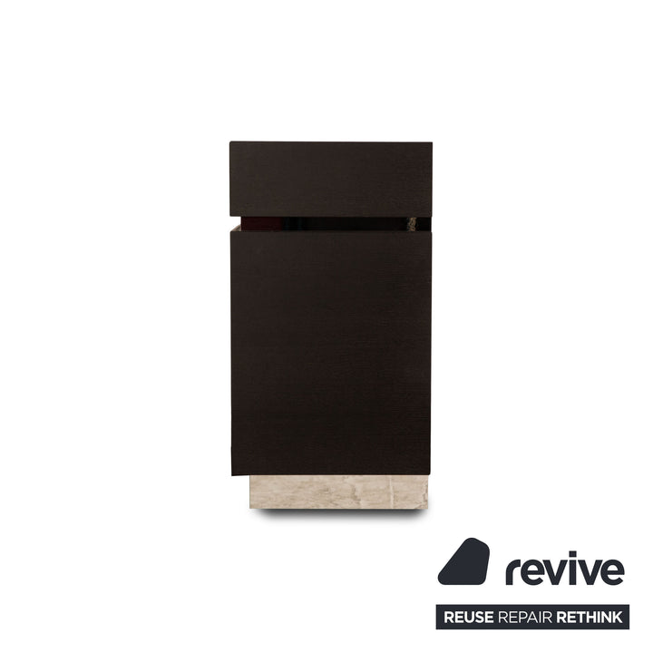Christine Kröncke Holz Sideboard Schwarz
