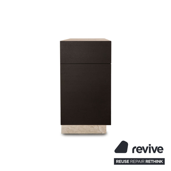Christine Kröncke Holz Sideboard Schwarz