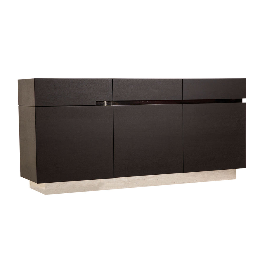 Christine Kröncke Holz Sideboard Schwarz