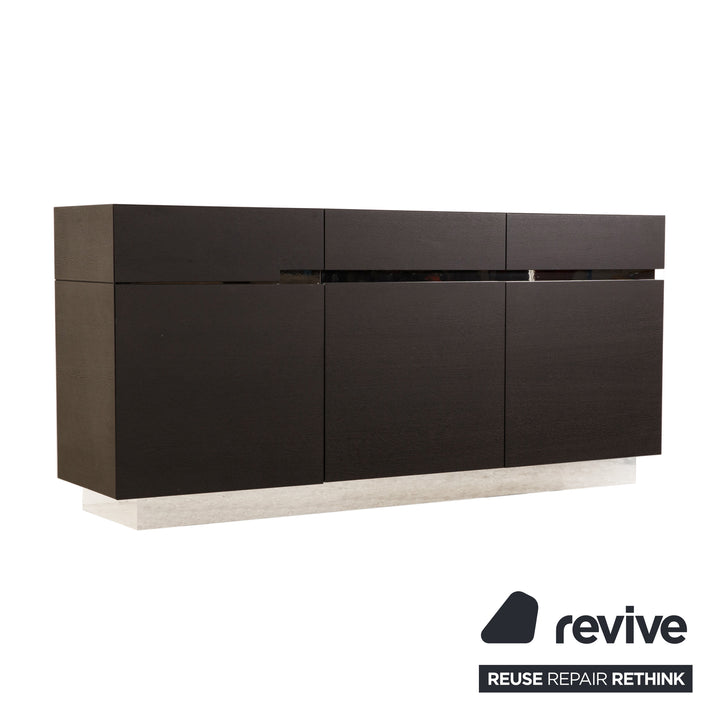 Christine Kröncke Holz Sideboard Schwarz