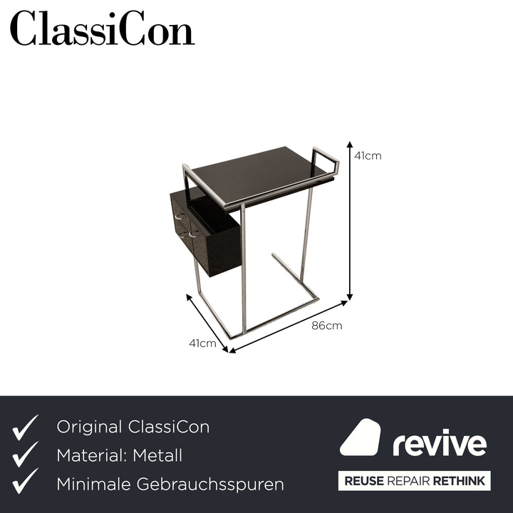 ClassiCon Petite Coiffeuse Metal Sideboard Black Dressing Table Dressing Table