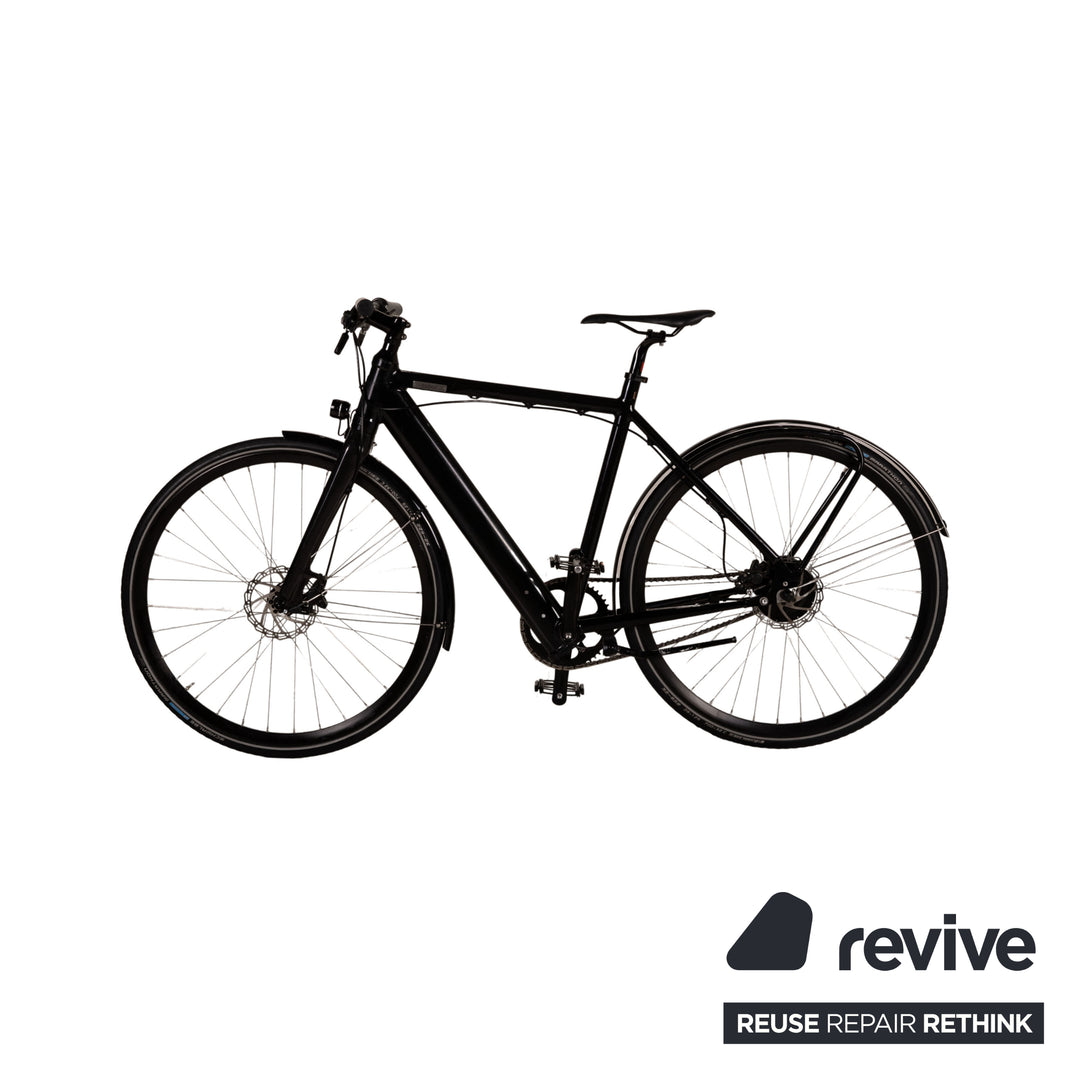 coboc fahrrad kaufen Coboc E-City Bike Seven Vesterbro 2016 Schwarz Aluminium - 2. Hand