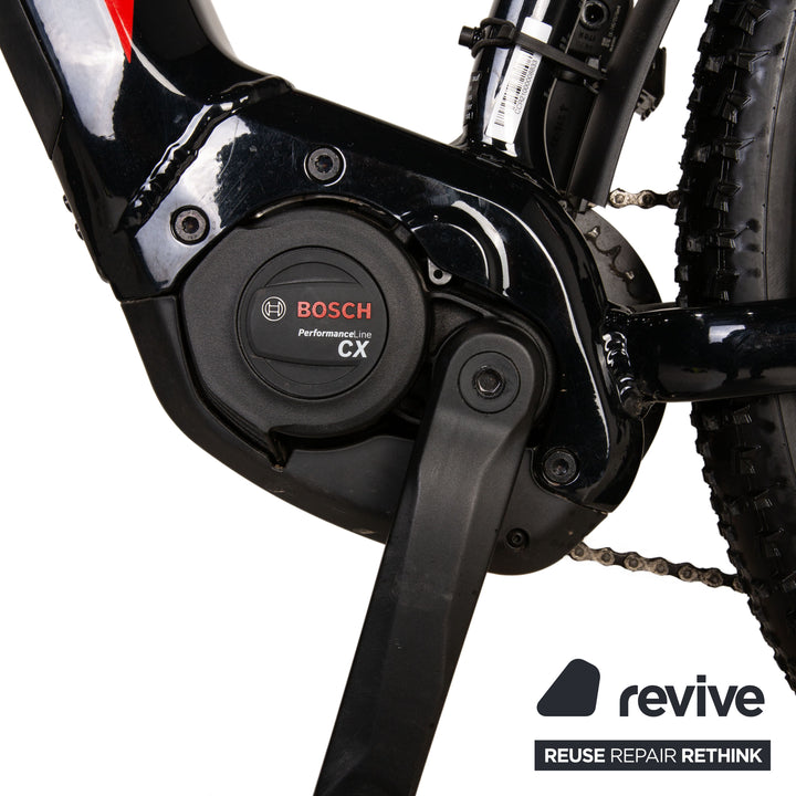 Conway CAIRON S 429 2021 Aluminium E-Mountainbike Schwarz Rot RH 46 Fahrrad Hardtail