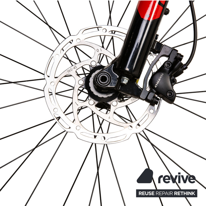 Conway CAIRON S 429 2021 Aluminium E-Mountainbike Schwarz Rot RH 46 Fahrrad Hardtail