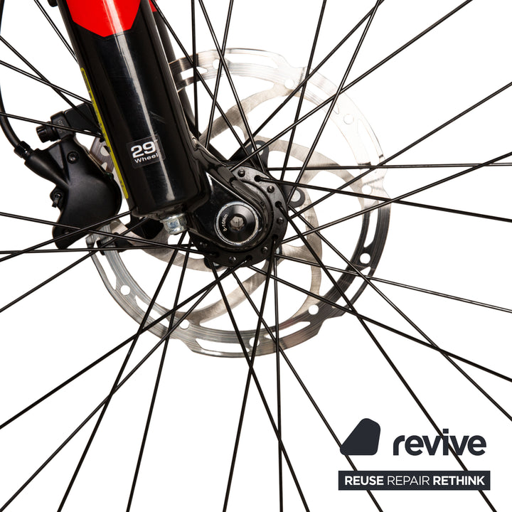 Conway CAIRON S 429 2021 Aluminium E-Mountainbike Schwarz Rot RH 46 Fahrrad Hardtail