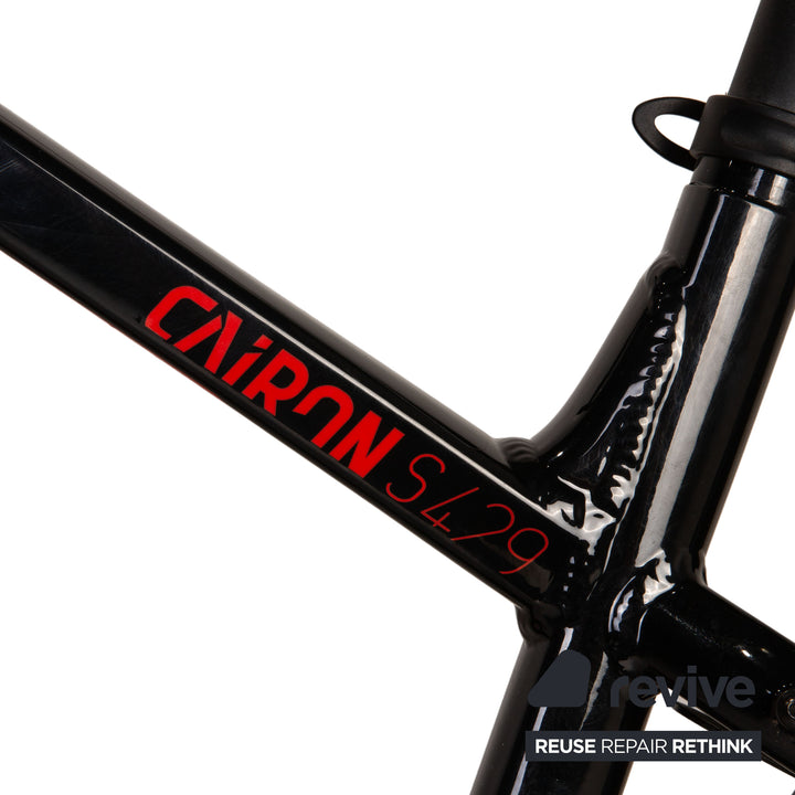 Conway CAIRON S 429 2021 Aluminium E-Mountainbike Schwarz Rot RH 46 Fahrrad Hardtail