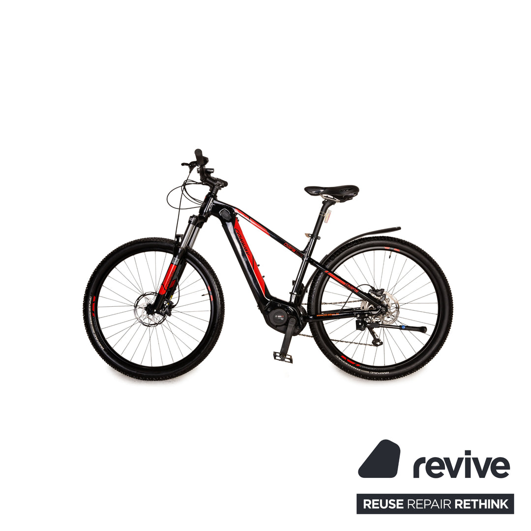 Conway CAIRON S 429 2021 Aluminium E-Mountainbike Schwarz Rot RH 46 Fahrrad Hardtail