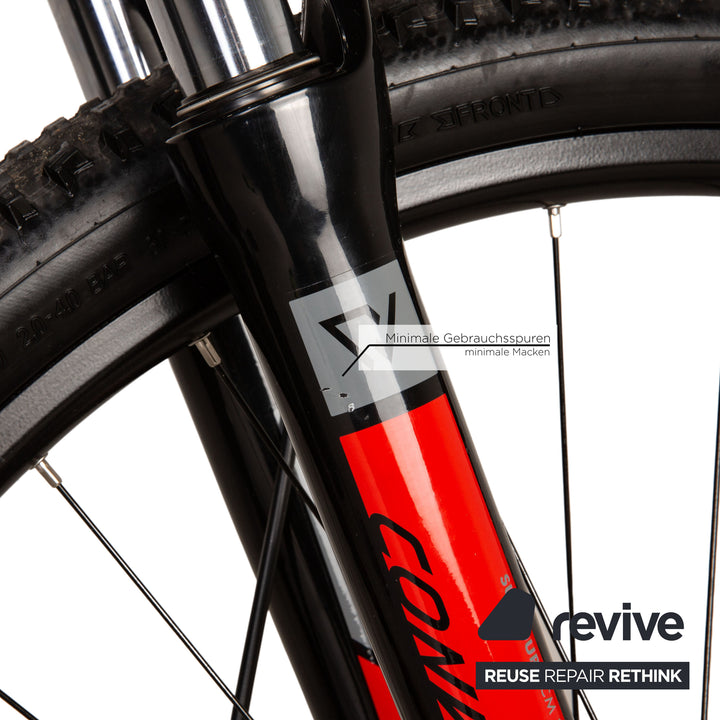 Conway CAIRON S 429 2021 Aluminium E-Mountainbike Schwarz Rot RH 46 Fahrrad Hardtail