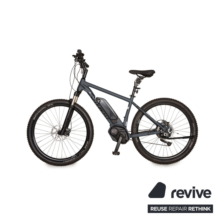 Conway EMR 527 2017 Aluminum Electric Mountain Bike Gray RH 44 Bicycle Hardtail