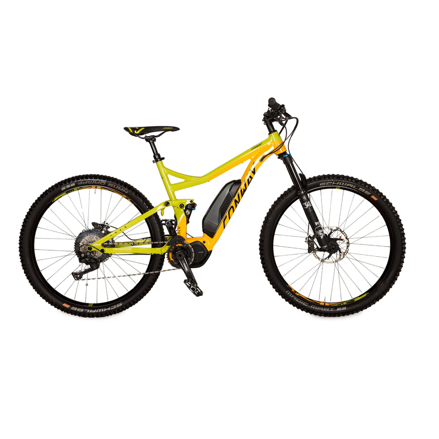 conway e bike fully 2019 Conway E-Mountainbike eWME 629 2019 Orange Aluminium - 2. Hand