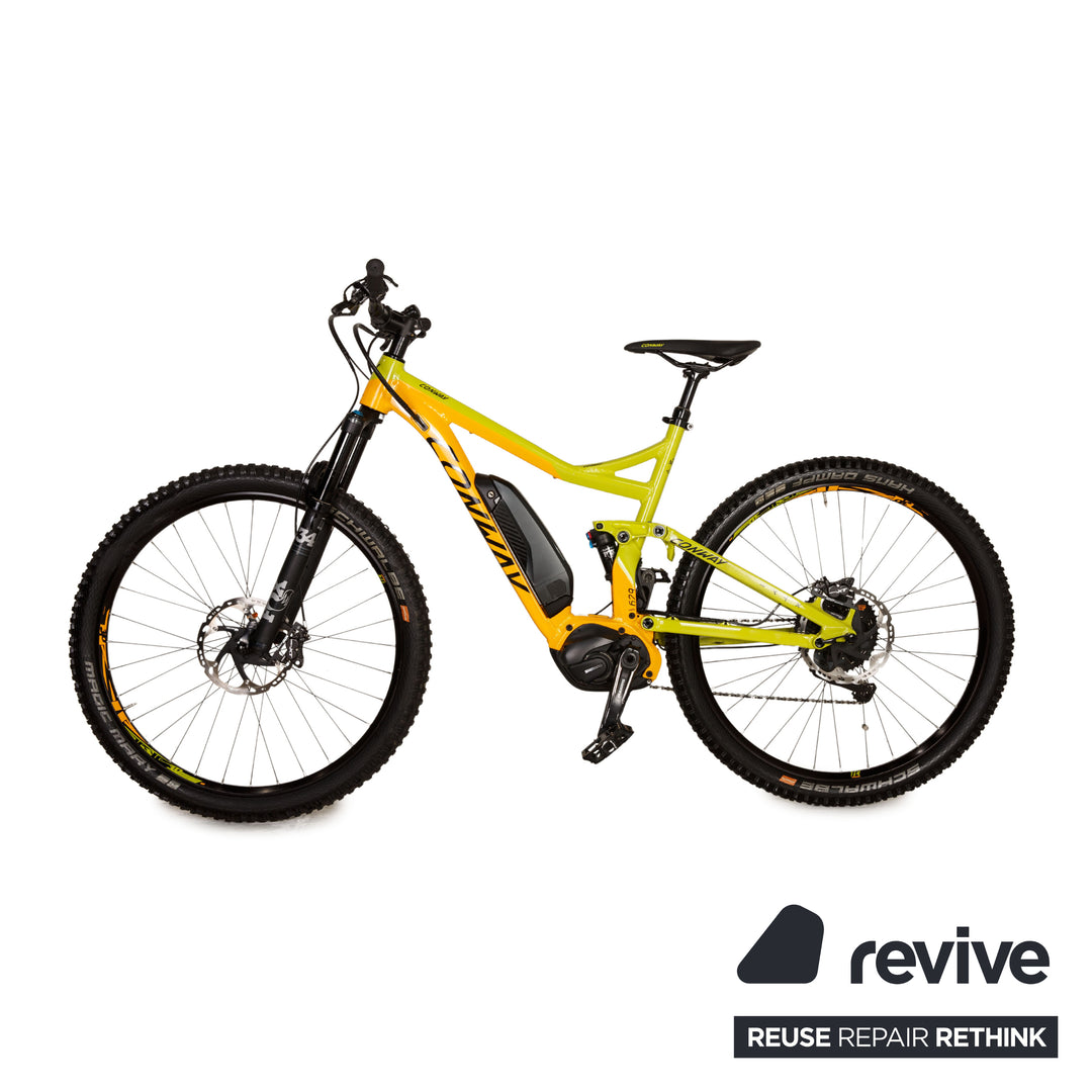 Conway eWME 629 2019 Aluminium E-Mountainbike RG XL Orange Grün Fahrrad Fully