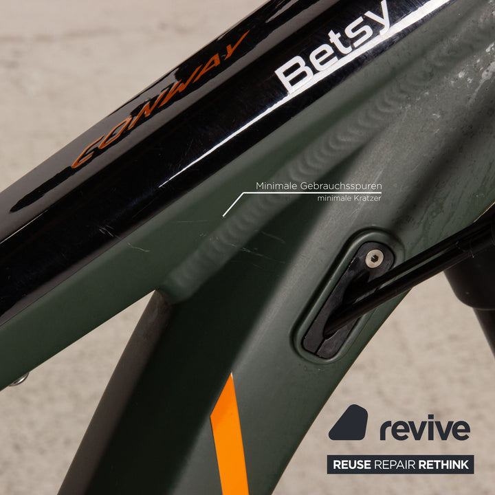 Conway Ewme 827 mx 2020 E-Mountainbike Fully Dark Green RG L Bicycle