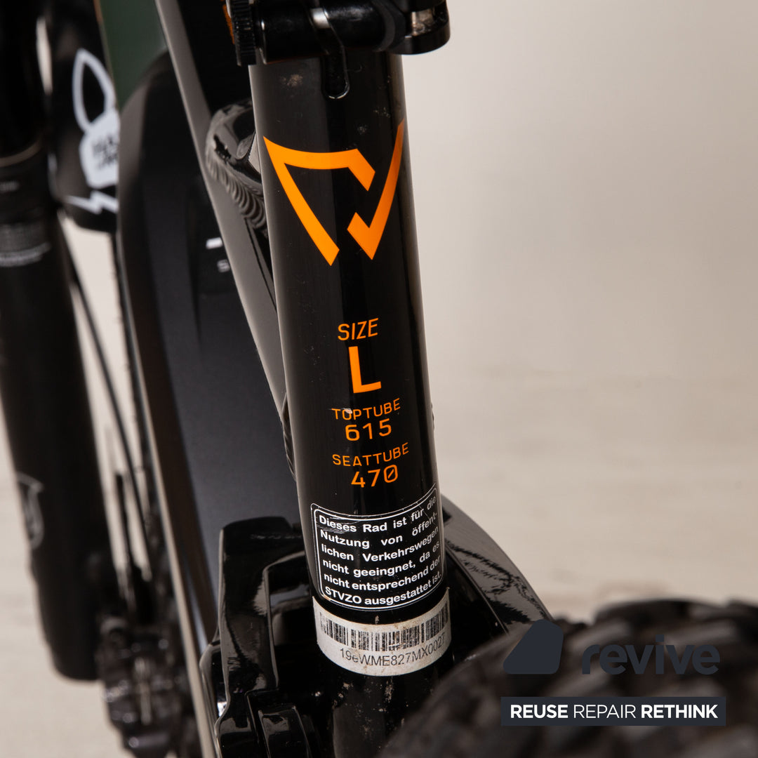 conway e fully 2020 Conway E-Mountainbike Ewme 827 mx 2020 Dunkelgrün Aluminium - 2. Hand