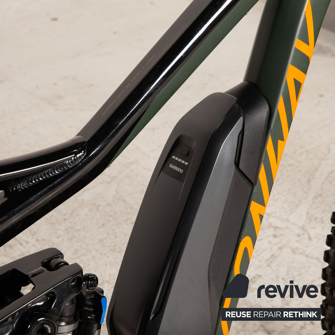 conway e fully 2020 Conway E-Mountainbike Ewme 827 mx 2020 Dunkelgrün Aluminium - 2. Hand