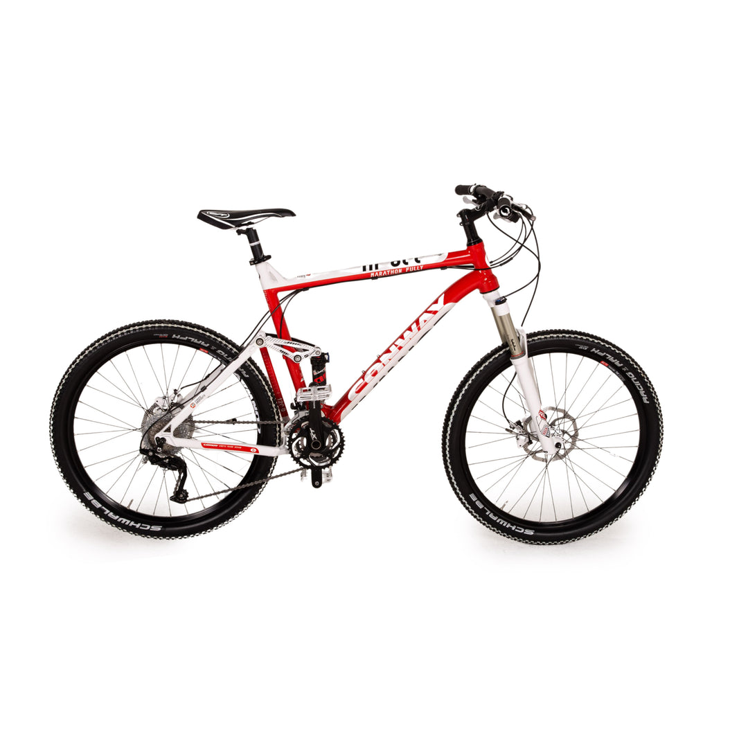 mountainbike weiß rot Conway Mountainbike Q MF 800 2011 Rot Aluminium - 2. Hand